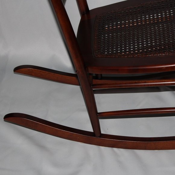 Vintage Wooden Rocking Chair - Picture 6 of 9